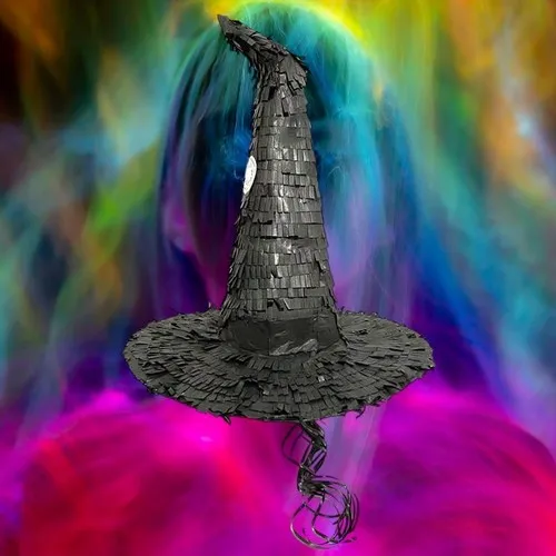 Pinata à tirer - Chapeau de sorcière