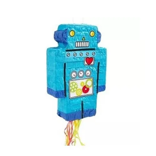 PINATA  A TIRER - ROBOT BLEU