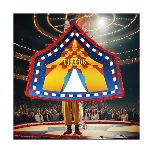 PINATA CHAPITEAU CIRQUE 44 x 33 x 7.6 cm