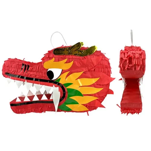 PINATA DRAGON NOUVEL AN CHINOIS 42 x 28 x 8 cm