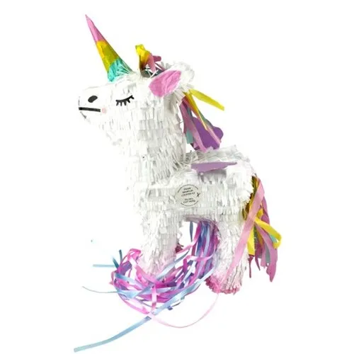 PINATA LICORNE AILE  ARC EN CIEL 46,5 x 17 x 32 cm