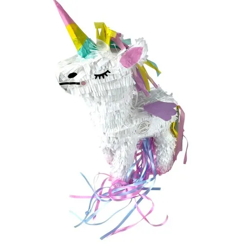 PINATA LICORNE AILE  ARC EN CIEL 46,5 x 17 x 32 cm