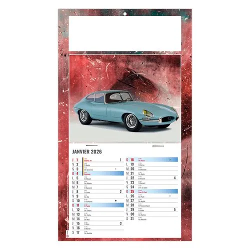 PLAQUE 1 VUE YANN 2026 - DOS CARTON - BLOC B2 - SANS MARQUAGE