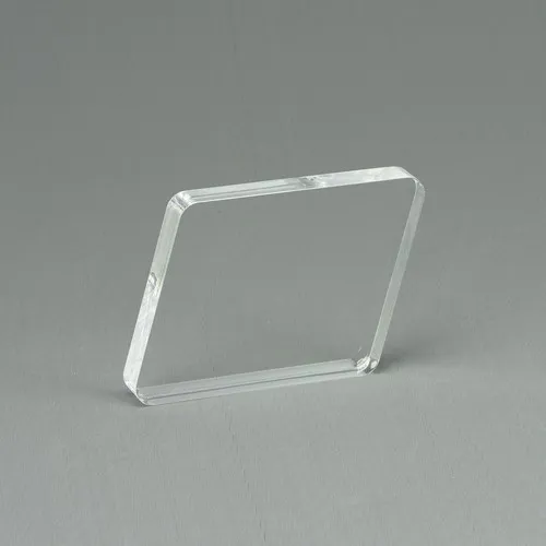 Plaque en plexiglass inclinée personnalisable