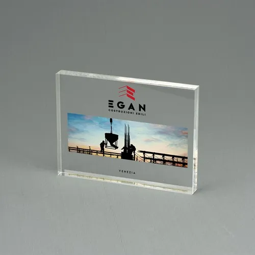 Plaque en plexiglass personnalisable