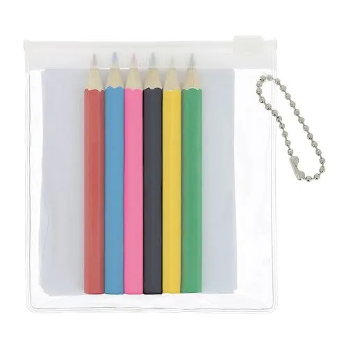 POCHETTE 6 CRAYONS COULEURS