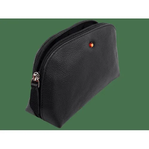 Pochette à cosmétiques avec ambre