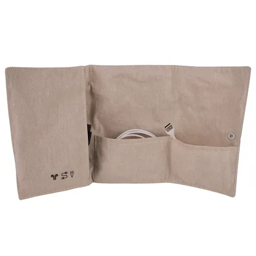 Pochette Accessoires coton recyclé