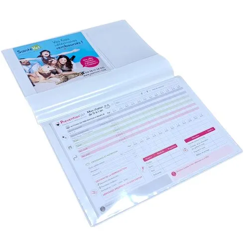 POCHETTE ASSURANCE VÉTÉRINAIRE 2 VOLETS