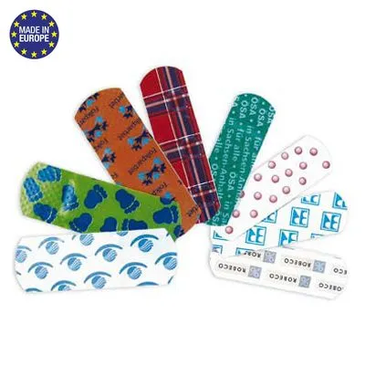 Pochette cartonnee de 4 pansements