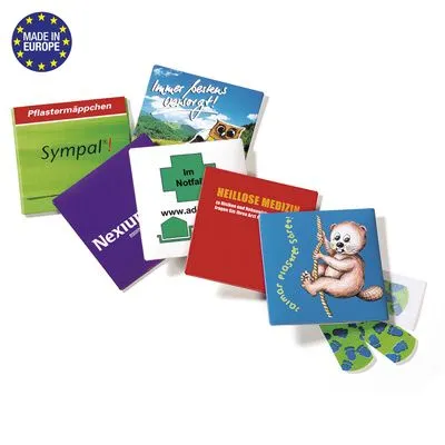 Pochette cartonnee de 4 pansements