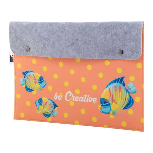 pochette documents personnalisée CreaFelt Folder