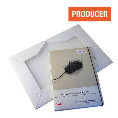 Pochette en polypr avec élastique