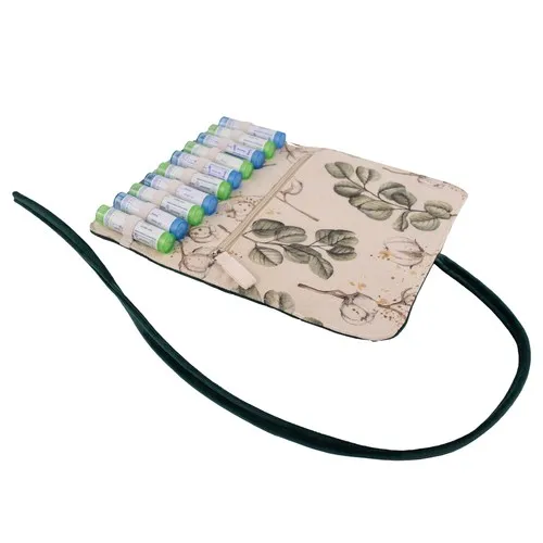 Pochette en velours et coton bio