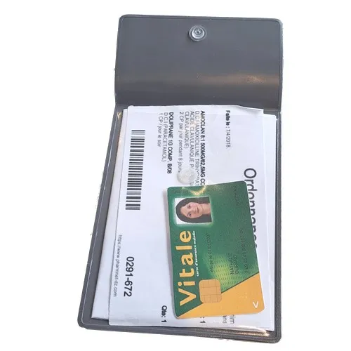 POCHETTE OFFICINALE ÉCO-CONÇUE - AVEC FERMOIR CLIPSABLE ASSORTI