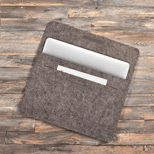 Pochette ordinateur portable feutrine