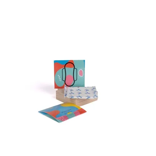 Pochette personnalisée avec 1 serviette hygiènique