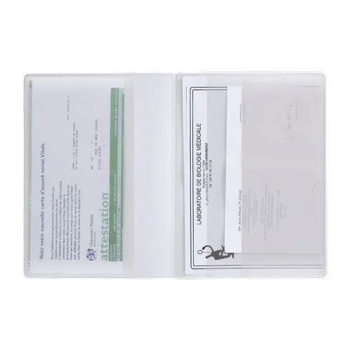 POCHETTE SANTE 3 P PVC MAT