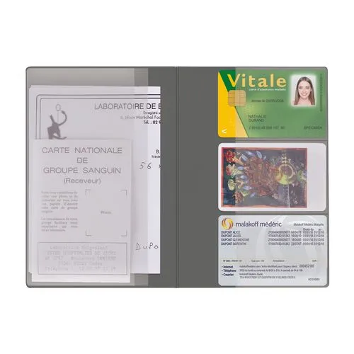 POCHETTE SANTE 5 P PVC VELOURS