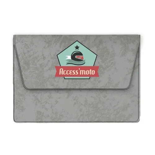 POCHETTE VOYAGE 1 P PVC MARBRE