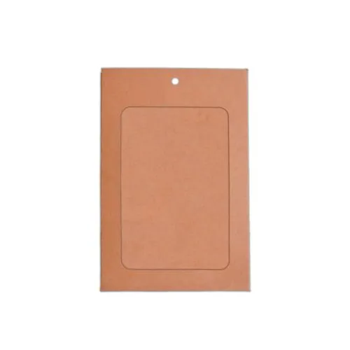 Porte-Badge A6 en Carton Kraft Français