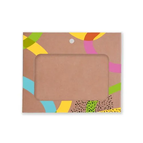 Porte-Badge A7 en Carton Kraft Français