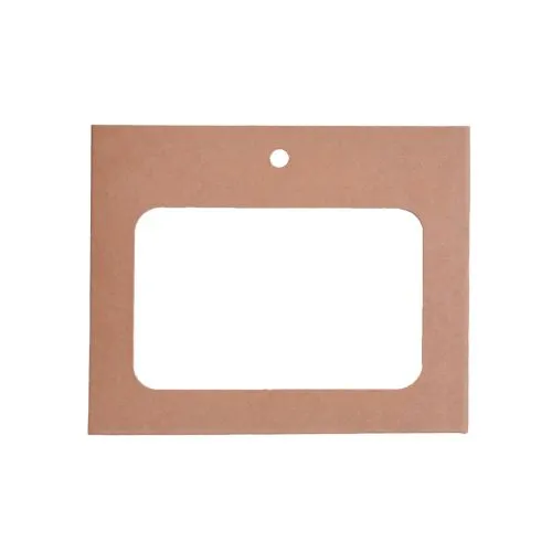 Porte-Badge A7 en Carton Kraft Français