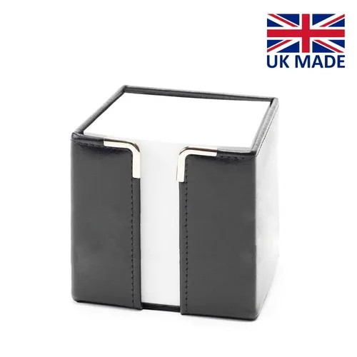 Porte bloc papier en PU ou cuir