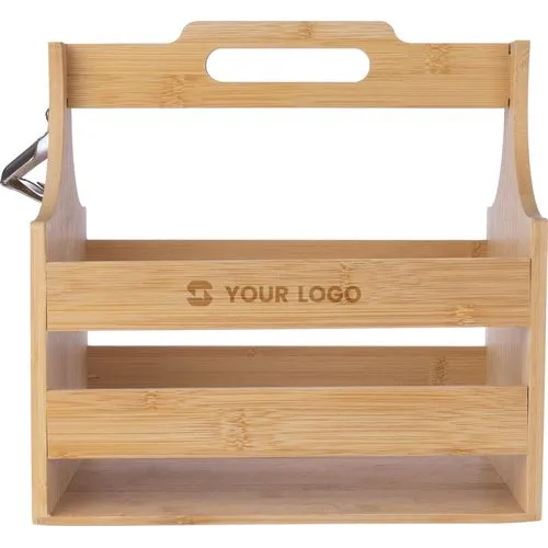 Porte-bouteille en bambou Hans