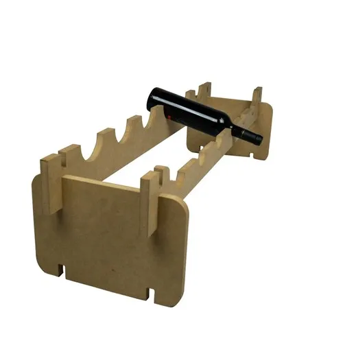 PORTE-BOUTEILLES EMPILABLE POUR 6 BOUTEILLES PERSONNALISABLE