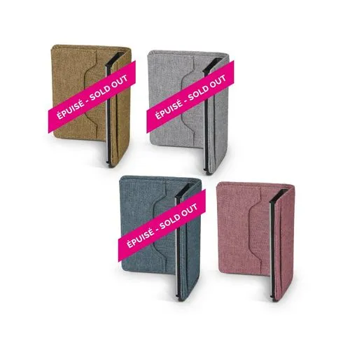 PORTE CARTE EN METAL STOP OU ANTI RFID