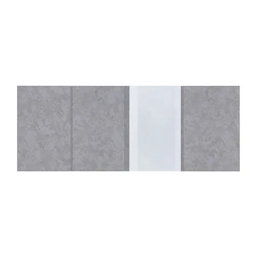 PORTE-CARTE GRISE PVC MARBRE