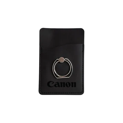 Porte-carte smartphone en simili cuir