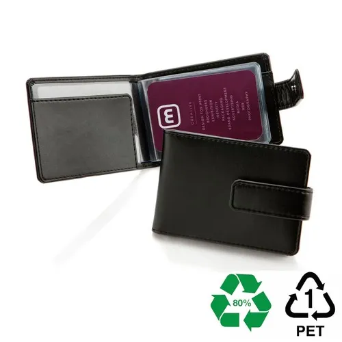 Porte-cartes à feuillets en rPET
