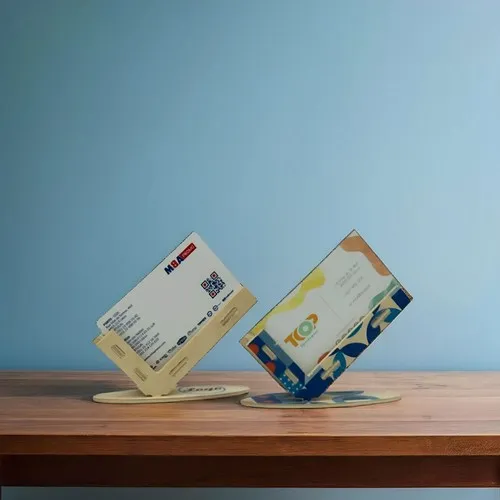 PORTE-CARTES EN CONTREPLAQUÉ PERSONNALISABLE