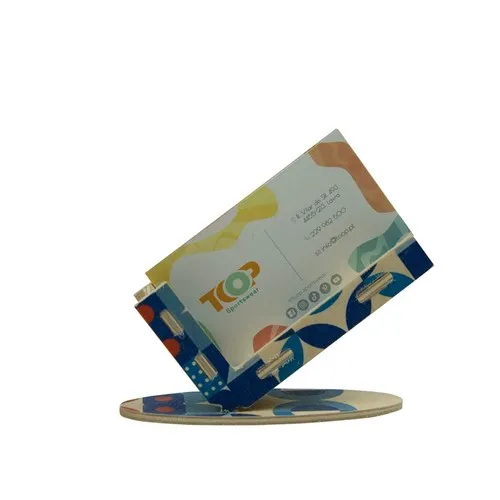 PORTE-CARTES EN CONTREPLAQUÉ PERSONNALISABLE