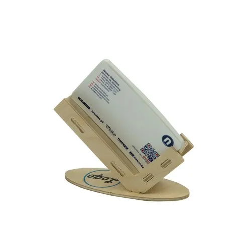 PORTE-CARTES EN CONTREPLAQUÉ PERSONNALISABLE