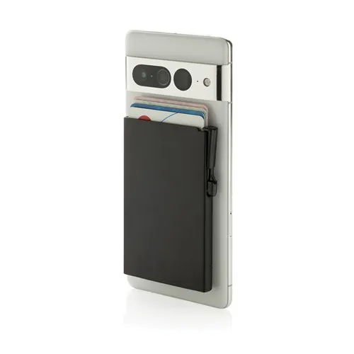 Porte-cartes magnétique pour téléphone en aluminium