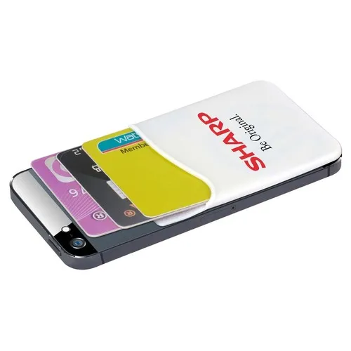 Porte cartes pour smartphone en silicone