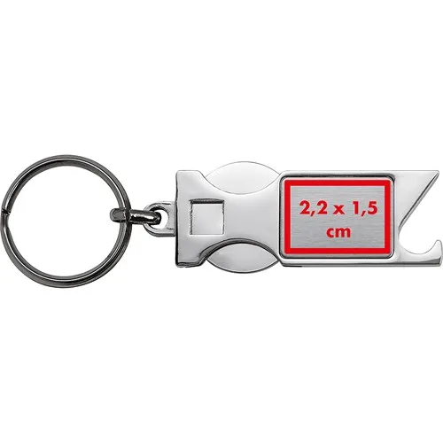 Porte-clés avec jeton HILDE