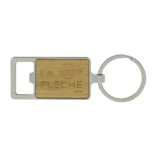PORTE-CLES BAMBOU DECAPSULEUR
