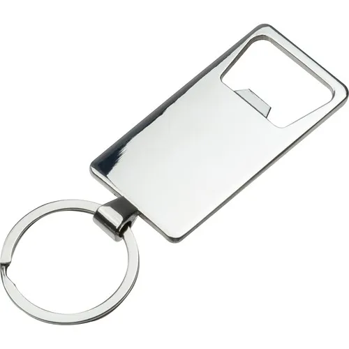 Porte-clés en bambou avec ouvre-bouteille MATTIA