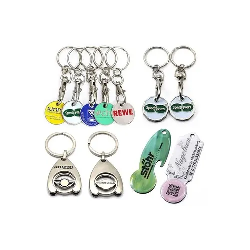 Porte-clés jeton caddie