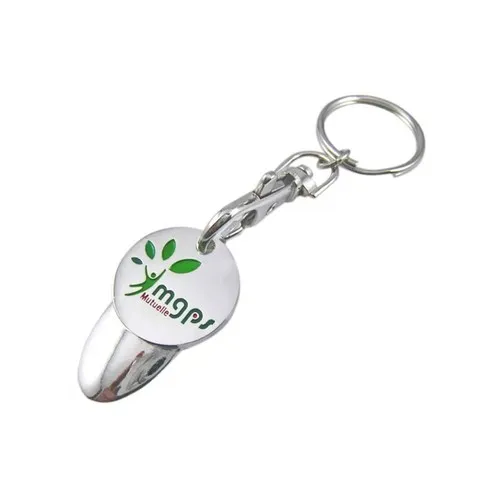 Porte-clés jeton caddie