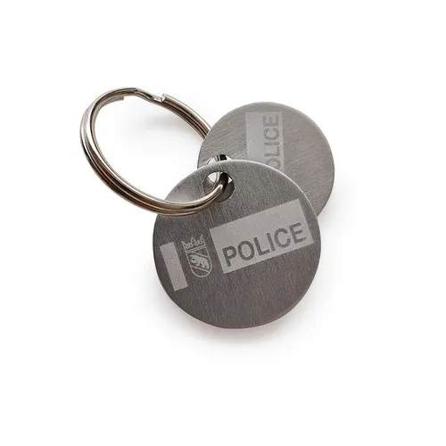 Porte-clés jeton caddie