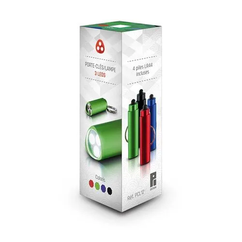 PORTE CLES LAMPE 3 LEDS