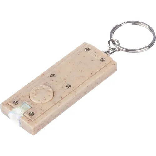 Porte-clés torche en paille de blé Günter