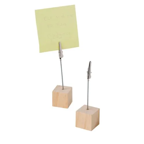 Porte-clips en bois Malia