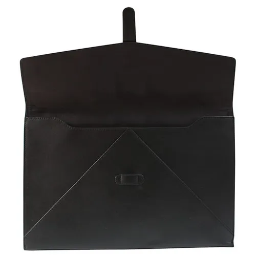 Porte document ou tablette façon enveloppe en cuir Nappa Sandringham