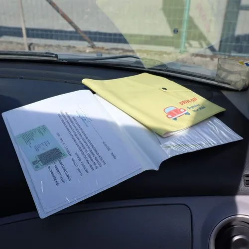 PORTE-DOCUMENTS DE VOITURE C/MS 190X230MM PERSONNALISABLE